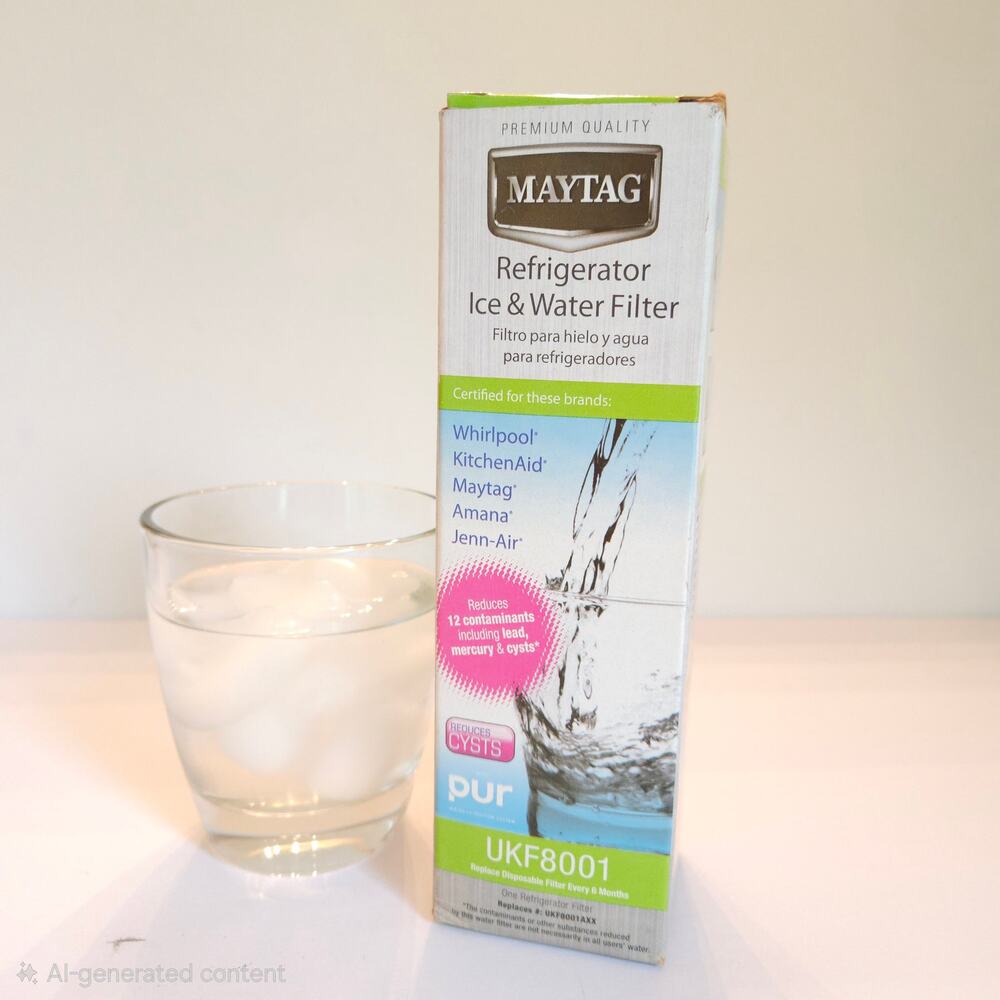 Genuine Maytag UKF8001 PUR Refrigerator Ice Water Filter OEM New Open Box
